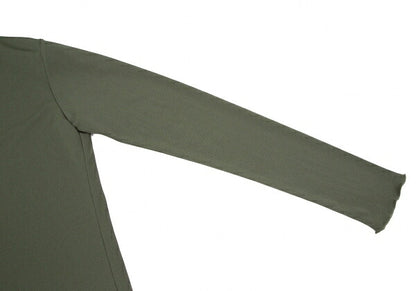 TAKESHI KOSAKA by Y's Pink Label Slit Dress Khaki Size 2