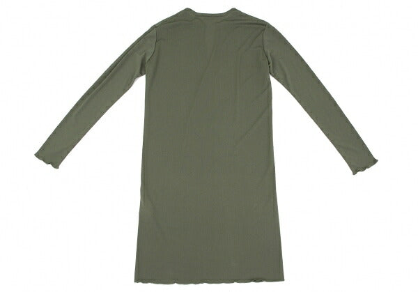 TAKESHI KOSAKA by Y's Pink Label Slit Dress Khaki Size 2