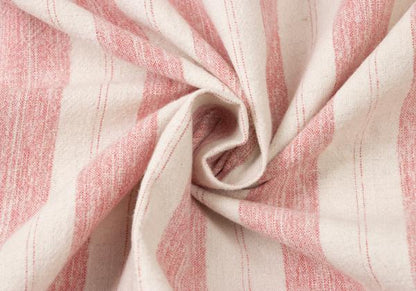KENZO Linen Cotton Stripe Jacket Beige Red Size 2