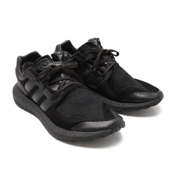 Y-3 PUREBOOST Black Polyester Sneakers Size 26cm