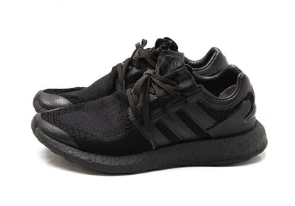 Y-3 PUREBOOST Black Polyester Sneakers Size 26cm