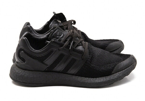 Y-3 PUREBOOST Black Polyester Sneakers Size 26cm