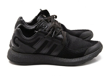 Y-3 PUREBOOST Black Polyester Sneakers Size 26cm