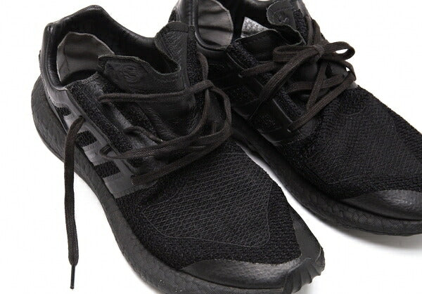 Y-3 PUREBOOST Black Polyester Sneakers Size 26cm