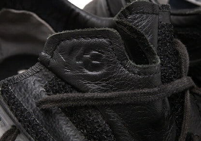 Y-3 PUREBOOST Black Polyester Sneakers Size 26cm