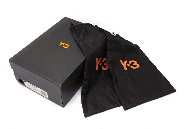 Y-3 PUREBOOST Black Polyester Sneakers Size 26cm