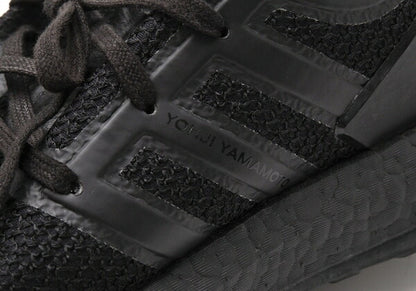 Y-3 PUREBOOST Black Polyester Sneakers Size 26cm