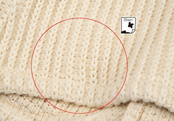LIMI feu Low Gauge Knit Buttonless Jacket Cream Size S