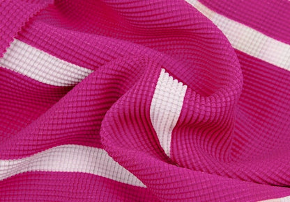 ISSEY MIYAKE me Gradation Pleated Tank Top Pink Size F