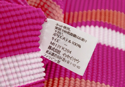 ISSEY MIYAKE me Gradation Pleated Tank Top Pink Size F