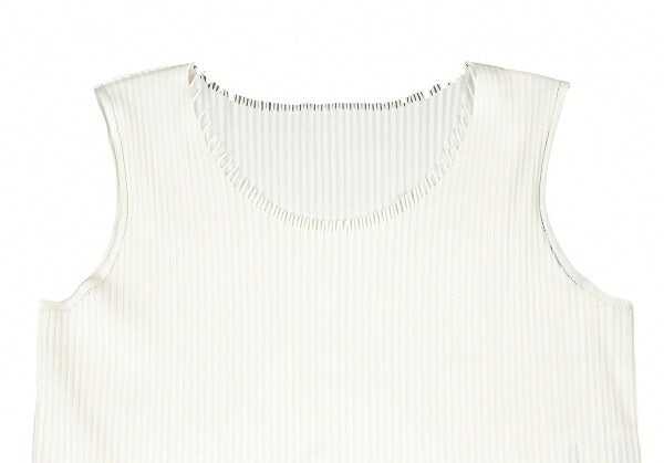 PLEATS PLEASE A-POC INSIDE Sheer Rib Dress White Size 3