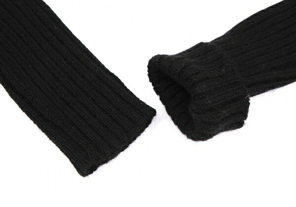Jean Paul GAULTIER CLASSIQUE Wool Rib Cardigan Black Size 40