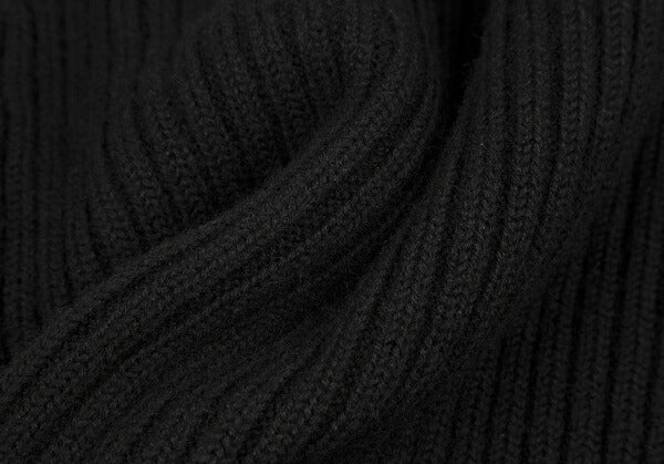 Jean Paul GAULTIER CLASSIQUE Wool Rib Cardigan Black Size 40