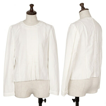mina perhonen 17AW Mountain Bird Front Blouse White Size 38