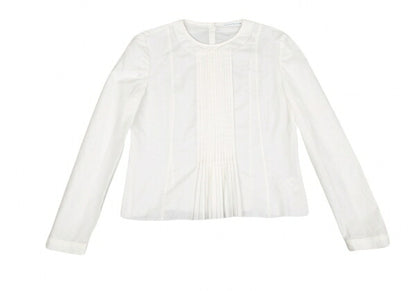 mina perhonen 17AW Mountain Bird Front Blouse White Size 38