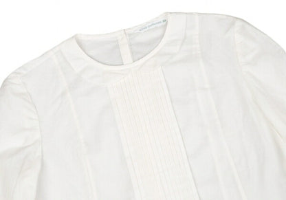 mina perhonen 17AW Mountain Bird Front Blouse White Size 38