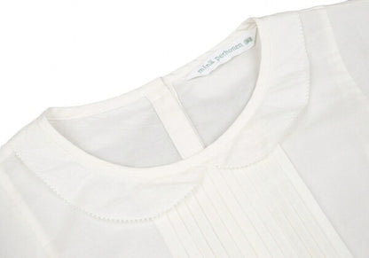mina perhonen 17AW Mountain Bird Front Blouse White Size 38