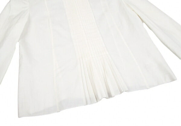 mina perhonen 17AW Mountain Bird Front Blouse White Size 38