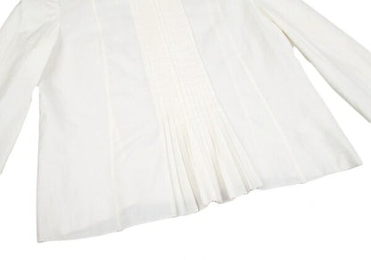 mina perhonen 17AW Mountain Bird Front Blouse White Size 38