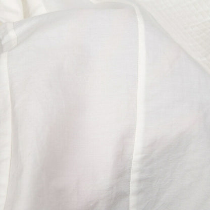 mina perhonen 17AW Mountain Bird Front Blouse White Size 38