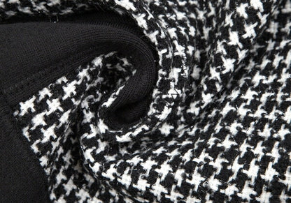 COMME des GARCONS Ribbon Houndstooth Jacket White Size S