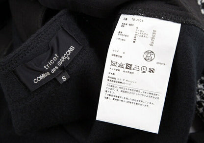 COMME des GARCONS Ribbon Houndstooth Jacket White Size S