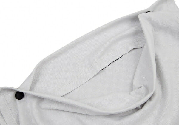 ISSEY MIYAKE 132 5. Snap Button Checker Light Gray Dress Size 2