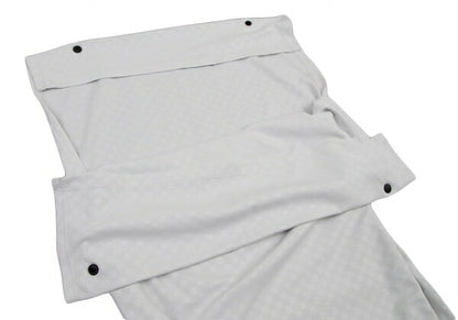 ISSEY MIYAKE 132 5. Snap Button Checker Light Gray Dress Size 2
