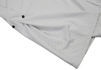 ISSEY MIYAKE 132 5. Snap Button Checker Light Gray Dress Size 2