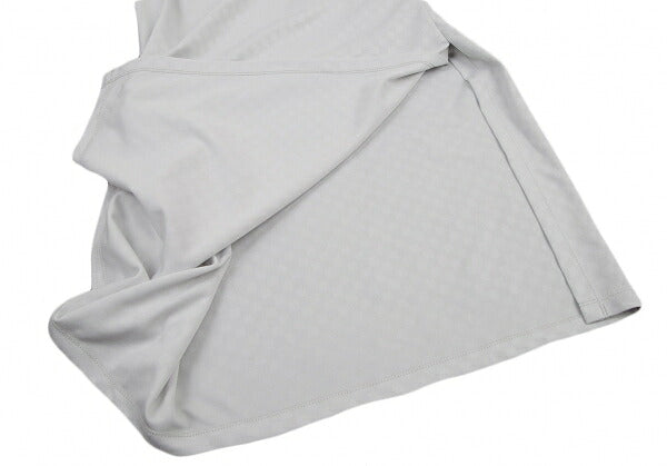 ISSEY MIYAKE 132 5. Snap Button Checker Light Gray Dress Size 2