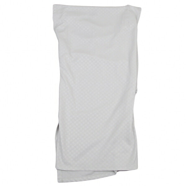 ISSEY MIYAKE 132 5. Snap Button Checker Light Gray Dress Size 2