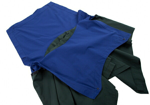 ISSEY MIYAKE 20SS Bi-Color Foldable Tunic Blue Blouse Size 3