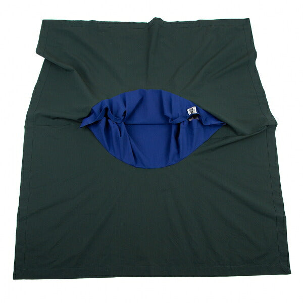 ISSEY MIYAKE 20SS Bi-Color Foldable Tunic Blue Blouse Size 3