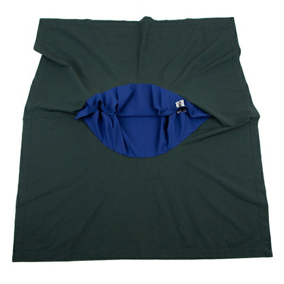 ISSEY MIYAKE 20SS Bi-Color Foldable Tunic Blue Blouse Size 3