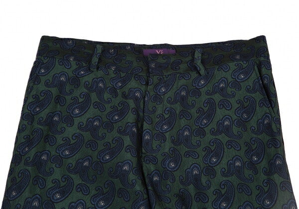 TAKESHI KOSAKA by Y's Pink Label Paisley Hem Pants Size 1