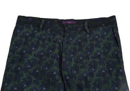 TAKESHI KOSAKA by Y's Pink Label Paisley Hem Pants Size 1