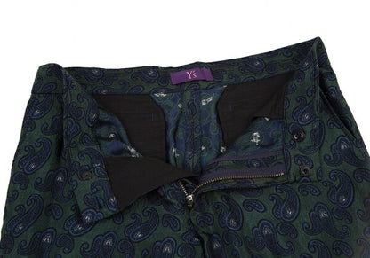 TAKESHI KOSAKA by Y's Pink Label Paisley Hem Pants Size 1