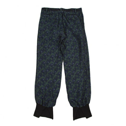 TAKESHI KOSAKA by Y's Pink Label Paisley Hem Pants Size 1