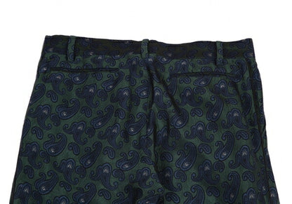 TAKESHI KOSAKA by Y's Pink Label Paisley Hem Pants Size 1