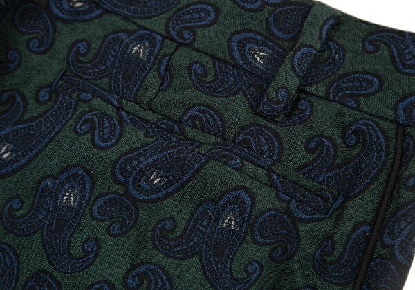 TAKESHI KOSAKA by Y's Pink Label Paisley Hem Pants Size 1