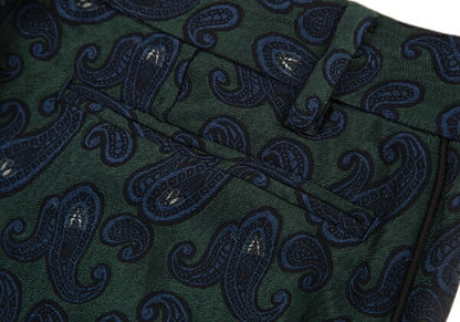 TAKESHI KOSAKA by Y's Pink Label Paisley Hem Pants Size 1