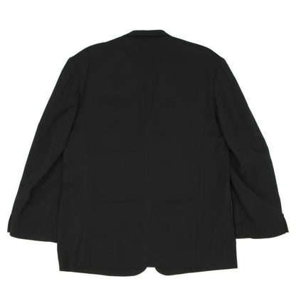 Yohji Yamamoto POUR HOMME Wool Gabardine Blazer Black Size M