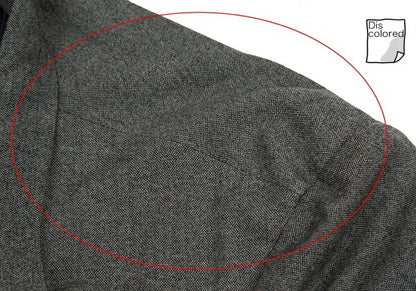 Y's for men Wool Double-Breasted Peaked Lapel Jacket Size S