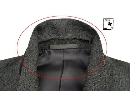Y's for men Wool Double-Breasted Peaked Lapel Jacket Size S