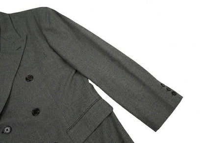 Y's for men Wool Double-Breasted Peaked Lapel Jacket Size S