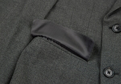 Y's for men Wool Double-Breasted Peaked Lapel Jacket Size S