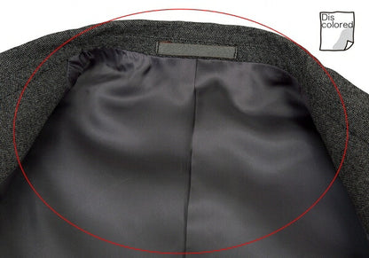 Y's for men Wool Double-Breasted Peaked Lapel Jacket Size S