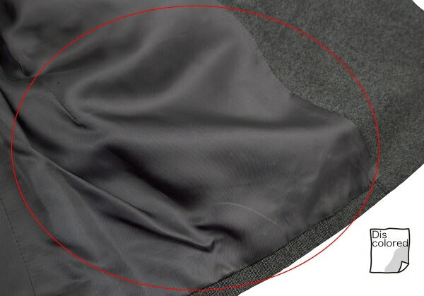 Y's for men Wool Double-Breasted Peaked Lapel Jacket Size S