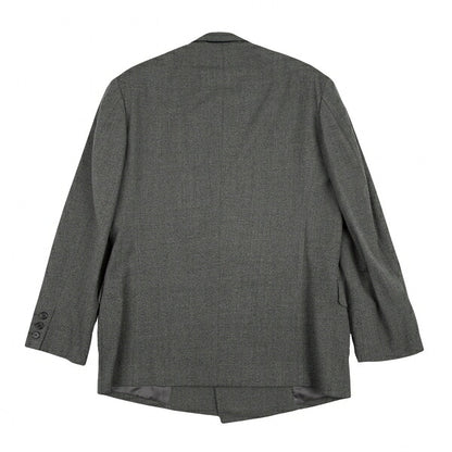 Y's for men Wool Double-Breasted Peaked Lapel Jacket Size S