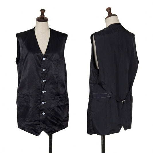 COMME des GARCONS robe de chambre Vest Navy Size S